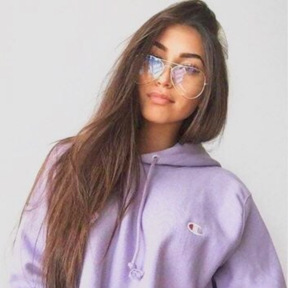 Champion reverse weave hoodie sweatshirt violent - Picture 6 of 8